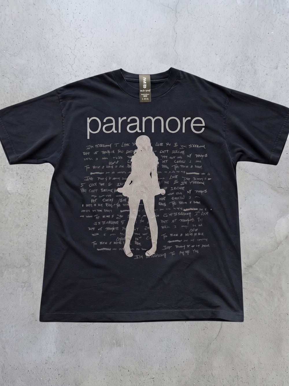Gildan Black Paramore Graphic Band Tee